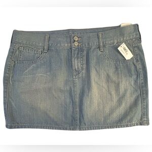 NWT Old Navy Mini Jean Skirt, Size 12